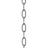 Vintage Pewter Standard Decorative Chain by Livex Lighting