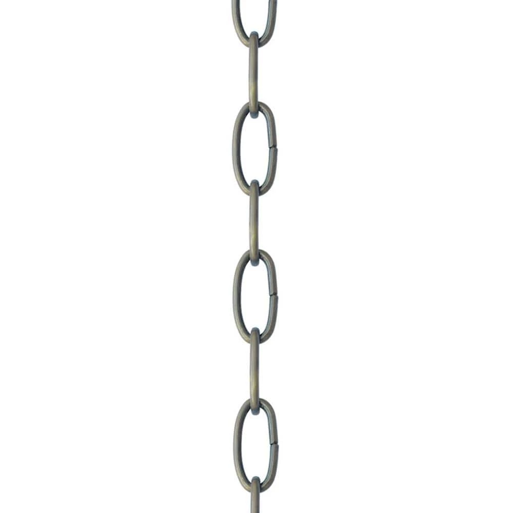 Vintage Pewter Standard Decorative Chain by Livex Lighting 1 Vintage Pewter Standard Decorative Chain by Livex Lighting