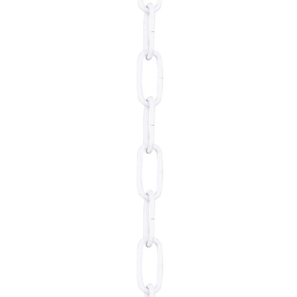 White Standard Decorative Chain by Livex Lighting 1 White Standard Decorative Chain by Livex Lighting