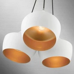 Waldorf 3-Light White Teardrop Cluster Pendant by Livex Lighting -Livex Lighting shop white livex lighting chandeliers 41083 03 fa 1000