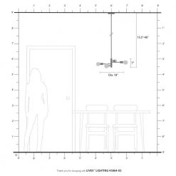 Bannister 4 Light White Chandelier by Livex Lighting -Livex Lighting shop white livex lighting chandeliers 45864 03 66 1000
