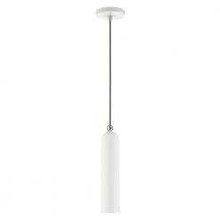 Ardmore 1 Light White Pendant by Livex Lighting -Livex Lighting shop white livex lighting chandeliers 46751 03 4f 1000