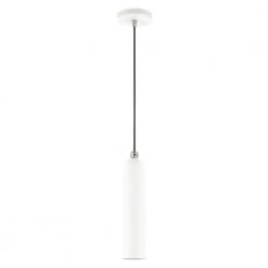 Ardmore 1 Light White Pendant by Livex Lighting -Livex Lighting shop white livex lighting chandeliers 46751 03 c3 1000