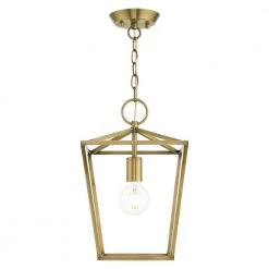 Devone 1 Light White Convertible Pendant by Livex Lighting -Livex Lighting shop white livex lighting chandeliers 49432 03 fa 1000