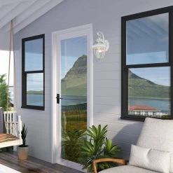 Monterey 12.5 in. 1-Light Solid Brass White Outdoor Wall Lantern Sconce by Livex Lighting -Livex Lighting shop white livex lighting outdoor sconces 2051 03 44 1000