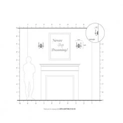 Home Basics 2 Light White Wall Sconce by Livex Lighting -Livex Lighting shop white livex lighting wall sconces 4152 03 66 1000